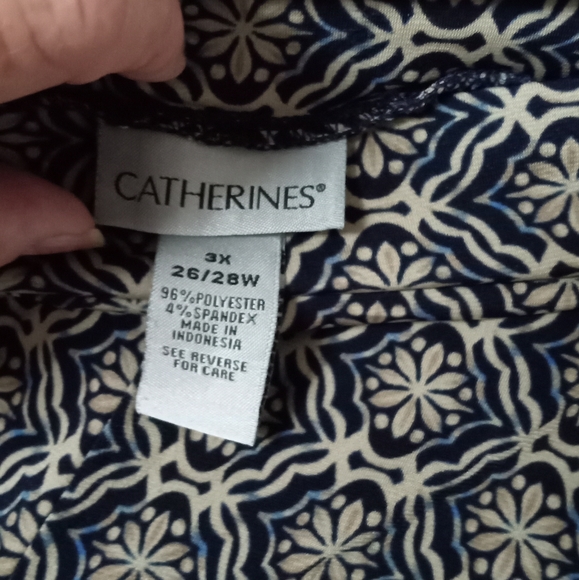 Catherines comfy silky lounge pants 3X 26-28 very pretty and breezy - Picture 5 of 6